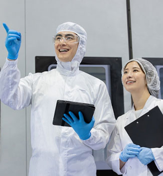 食品会社C様 担当者写真